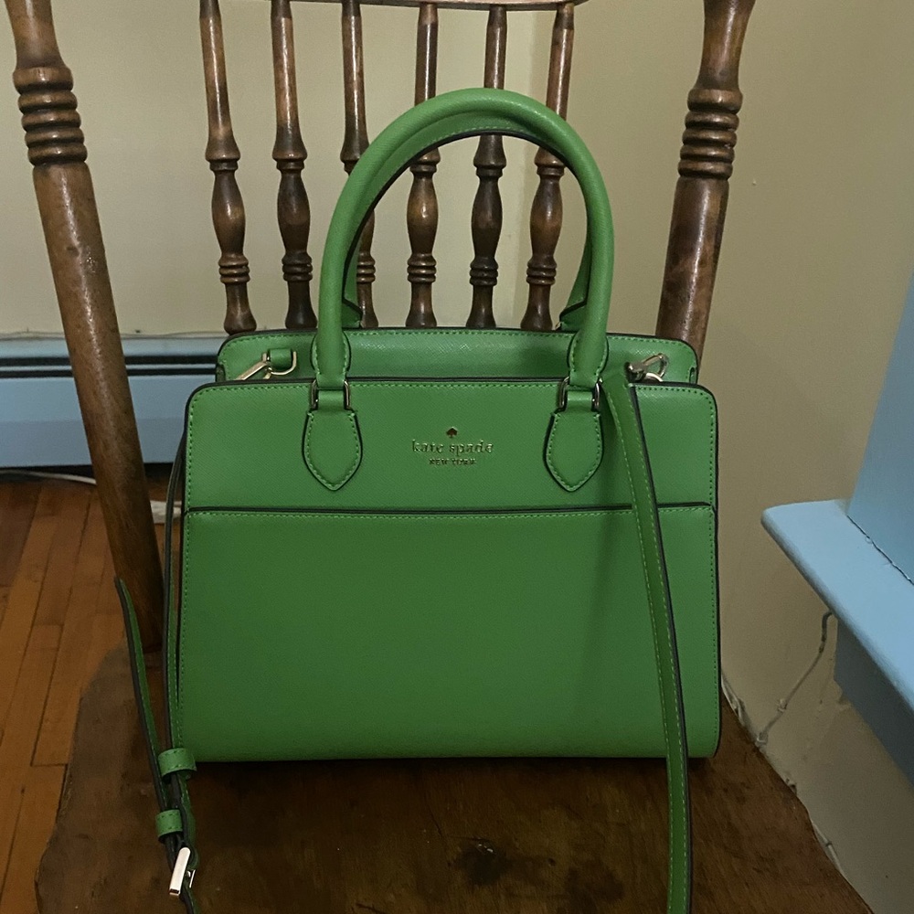 KATE SPADE GREEN CROSSBODY SATCHEL BRAND NEW